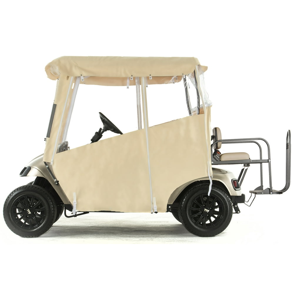 Golf Cart Enclosure TOURING 3Sided Vinyl for EZGO TXT Choose Color