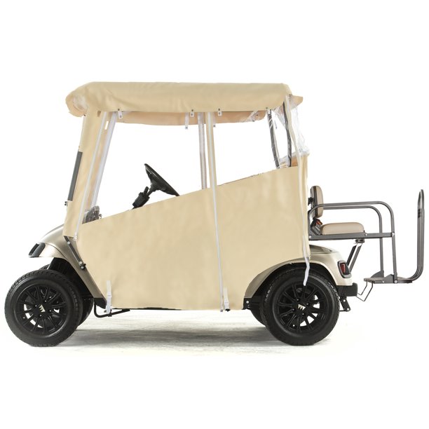 Golf Cart Enclosure TOURING 3Sided Vinyl for EZGO TXT Choose Color