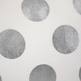 thumbnail image 3 of Ivory Park Foil Dots Large Silver Decorative Throw Cushion, 3 of 3