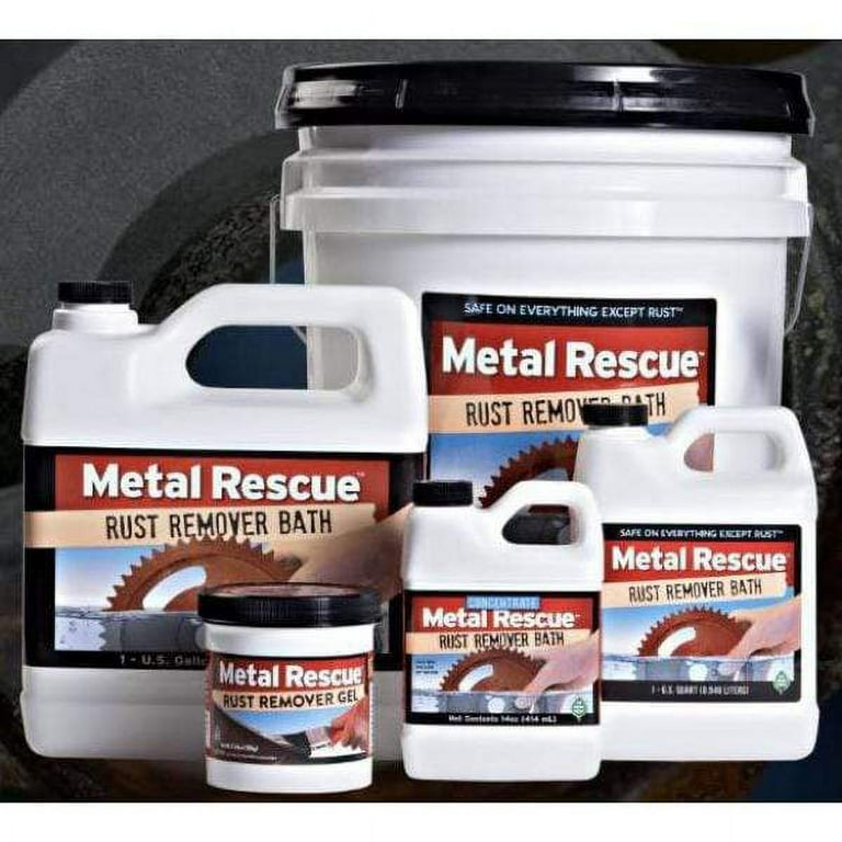 Remove Rust On-the-Spot With Metal Rescue GEL - Armor Protective