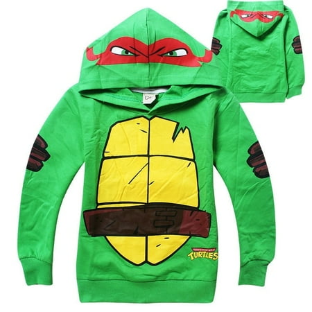 Pudcoco Teenage Mutant Ninja Turtles Clothes Baby Kids Boys Tops Hoodies Sweatshirt 3-8Y