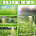 thumbnail image 3 of 1 Lámpara LED ADS PT 12W 65CM Poste luz de cortesía para jardin Ámbar, 3 of 5