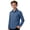 00-Blue1060, variant on Boys Long Sleeve Button Down Shirt Casual Solid Classic Fit Shirt Top, Sizes 5-16