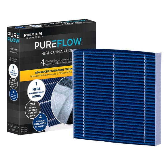 PureFlow HEPA Cabin Air Filter PC6080HX | Fits 2017-2025 Honda CR-V, 2016-2025 Civic, 2018-2025 Odyssey, 2019-2025 Acura RDX, 2023-2025 Hon