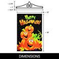thumbnail image 4 of G128 – 2 Sets 14" Garden Flag Hanger Holder & 12x18" Halloween Garden Flag Outdoor 150D Printed, 4 of 9