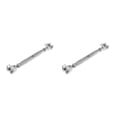 thumbnail image 2 of Youkk Marine 304 Acier Inoxydable Mâchoire/mâchoire Fermé Corps Tourniquet Rigging Vis Argent 10mm 2Set, 2 of 6