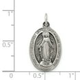 thumbnail image 3 of Sterling Silver Antiqued Miraculous Medal, 3 of 3