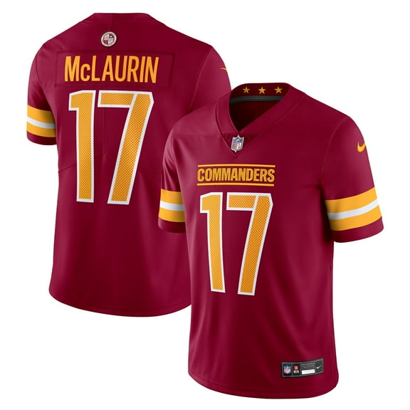 Men's Nike Terry McLaurin Burgundy Washington Commanders Vapor Untouchable Limited Jersey