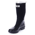 thumbnail image 3 of Forever Young Women's Faux Fur Lining Short Rain Boot, 3 of 5