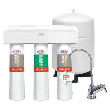 Dupont Quicktwist 3 Stage Reverse Osmosis Water Filtration System