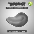 thumbnail image 2 of Garnier BHA Purifying Cleansing Gel with Salicylic Acid & Charcoal, 2 of 9
