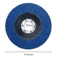 thumbnail image 3 of 28 Pack 4 1/2 Inch Flap Disc Angle Grinder Sanding Disc 40 Grit Flap Sanding Disc (Type 29-40 grit), 3 of 5