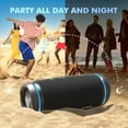thumbnail image 4 of Altavoz portátil W-KING 226 Bluetooth 5.4 36W IPX6 impermeable, 4 of 9