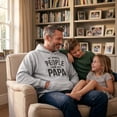 thumbnail image 2 of My Favorite People Call Me Papa Hoodie Funny Grandfather Novelty Sweatshirt, 2 of 8