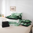 thumbnail image 6 of Homewish Pine Tree 7-Piece Twin Bedding Sets,Tropical Botanical Plant Bedding Comforter Set,Green White Sheet Sets For Mane Women,Super Cozy Room Decor Reversible, 6 of 8