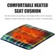 thumbnail image 1 of Cojín de asiento con calefacción USB,Cojín de asiento con calefacción Cojín de asiento con calefacción USB Almohadilla calefactora eléctrica Diseño de clase mundial, 1 of 9