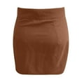 thumbnail image 4 of Women's Corduroy Mini Skirt High Waist Slim Fit Autumn Winter Short Corduroy Skirt Denim Skirts for Women Knee Length Ballet Skirts Double Slit Skirt Men's Skirt Silk Skirt Crib Skirt Boy Trailer, 4 of 4