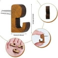 thumbnail image 2 of OULII 20 Pcs Goupilles Décoratives en Acier Inoxydable Marron pour Bureau, 2 of 8
