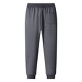 thumbnail image 4 of oqasdz Mens Sweatpants Loose Casual Pants Spring Summer Straight Leg Sports Fitness Nine Point Sweat Pants, 4 of 5