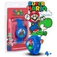 thumbnail image 3 of Accutime Nintendo Super Mario Reloj digital LCD intermitente para niños, espectáculo de luces LED, banda azul vibrante, pantalla fácil de leer, perfecto para niños, 3 of 5