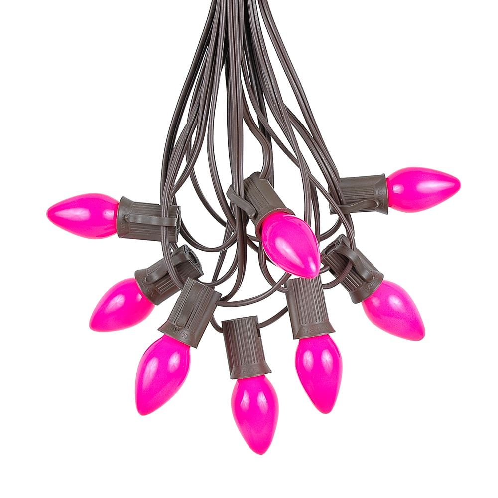 Pink Outdoor Christmas Lights 