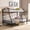 Black-U, variant on ATOPCORP Full over Full Metal Triple Bunk Bed with Trundle for Teens/Adults, Heavy Duty 2-in-1 Convertible Beds with 12 inches High Guardrail, Space Saver Side Ladders and Underbed Storage, Black