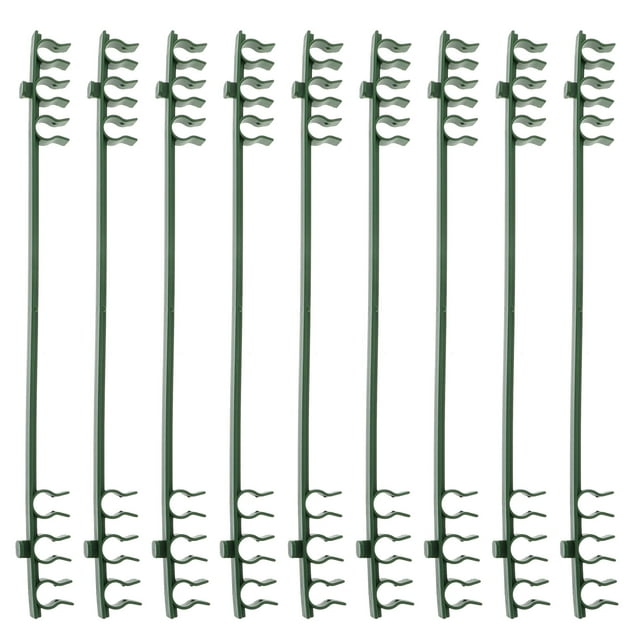 MasteelfCA Plastic Expandable Plant Support Connectors For Tomato Stakes 50pcs