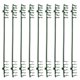 thumbnail image 1 of Conectores de soporte de plantas de plástico en trellis expandibles 50 unids para estacas de plantas, 1 of 6