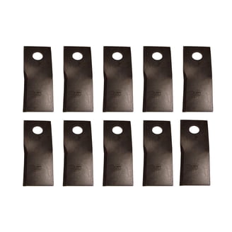 RAParts K5351-34330 6 Medium-Lift Blades 18-5/8 Fits Kubota RCK54 Decks With 54 Cut RAParts K5351-34330 6 Medium-Lift Blades 18-5/8 Fits Kubota RCK54 Decks With 54 Cut