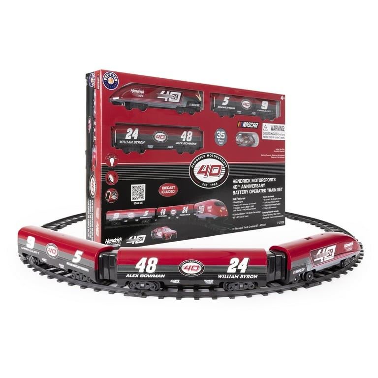 Lionel Hendrick Motorsports 40th Anniv. TP Train Set Diecast Lionel Hendrick Motorsports 40th Anniv. TP Train Set Diecast