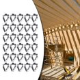 thumbnail image 4 of 304 Stainless Steel M2 M8 Wire Rope Protective Sleeve Cable Thimbles Clamps Hasps Rigging Fasteners Chicken Heart Ring, 4 of 8