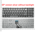 thumbnail image 1 of SP keyboard FOR HP 15-DB 15-DX 15-DA 15-CX 15-DR GW 250 255 256 G7 15-CN 15-CS 15-CR 15-CW 17-BY 17-CA TPN-C135 15-CP -EC 17-CD SP Silver, 1 of 3
