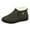 1-Green, variant on Winter Ankle Boots for Women Men Waterproof Anti-Slip Comfy Round Toe Fuzzy Warm Slip on Snow Booties