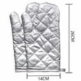 thumbnail image 3 of Heat Resistant Kitchen Gloves High Temperature Protection Heavy Duty Professional Grade Silicone Non-Slip Grip Oven Mitts for Baking and Grilling, 3 of 3