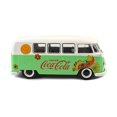 thumbnail image 2 of Motorcity Classics 1959 Volkswagen T1 Samba Bus Coca Cola Flowers Version 1/43 Diecast Model, 2 of 3