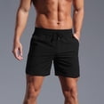 thumbnail image 4 of Men's 5" Inseam Beach Shorts Summer Quick Dry Performance Short Pants Elastic Waist Drawstring Casual Board Shorts for Vacation & Everyday Wear with Pockets, 4 of 8