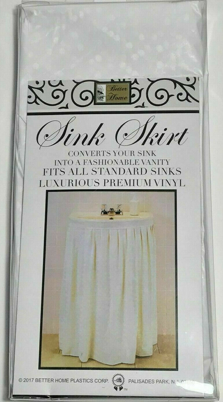 Vinyl Sink Skirt Vinyl Sink Skirt