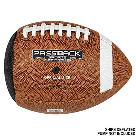 Passback Official Composite Football, Ages 14+, High School