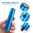 thumbnail image 4 of FELTECHELECTR Afeitadora eléctrica recargable rotativa, afeitadora facial portátil, máquina de afeitar barba para hombres, 4 of 6