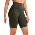 thumbnail image 1 of Shorts CRZ YOGA Butterluxe Cintura Alta 20 cm Verde Oliva Talle L, 1 of 5