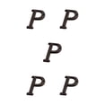 thumbnail image 2 of Justharion Easy To Install Metal Letters House Sign Not Easy To Fade Durable And Rustproof Metal Letters House Numbers B17--P 5Set, 2 of 6