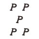 thumbnail image 2 of Moyic Letras de Metal para casa, placa decorativa de hierro fácil de instalar, duradera y resistente al óxido, B17--P Type2 NO2, 2 of 6