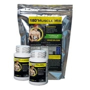Lean 180 – Get Lean Weight Loss Kit, Best Tasting Protein Shakes, 180 Burn Supplement, 180 Cleanse Detox Supplement, 30 Day Kit - Vanilla