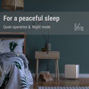 Stadler Form Oskar white: quiet, energy-saving evaporative humidifier