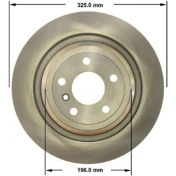 Bendix Premium Drum And Rotor Disc Brake Rotor P/N:Prt6190 Fits select: 2012-2015 MERCEDES-BENZ ML, 2016-2017 MERCEDES-BENZ GLE