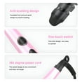 thumbnail image 3 of EXLEAF 2026 New Rotating Curling Iron 1 Inch-Automatic Curling Wand for Beach Waves, Professional Tourmaline Ceramic Auto Curler with 3 Million Negative Ions&30S Heat-Up for Medium/Long Hair, Pink, 3 of 6