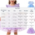 thumbnail image 3 of Momihoom Girls' Ruffled Sleeve Tulle Dress with 3D Butterfly Appliques, Ideal for Birthday Parties and Special Occasions, 3 of 7