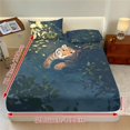 thumbnail image 2 of COEQINE Twin XL Sheet Set 3 Pieces Bed Sheets Set, Soft Breathable Easy Care Bedding Set All Season Long Lasting Bottom Bedsheet for Twin XL Size Bed, Cute Tiger, 2 of 5