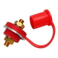 thumbnail image 2 of Battery Terminal Connector, 250A Safe 3/8in Car Battery Terminal Connector Rust Proof Stable  For Boat Red,Black, 2 of 8