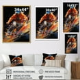 thumbnail image 4 of Designart "Skateboard modern Ollie" Sports Canvas Art Print, 4 of 5